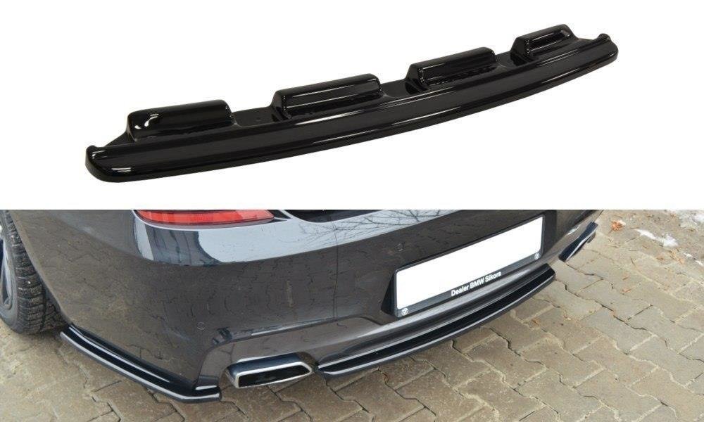Bageste splitter til BMW 6 Spruce Coupé Mpack (uden lodrette stænger)