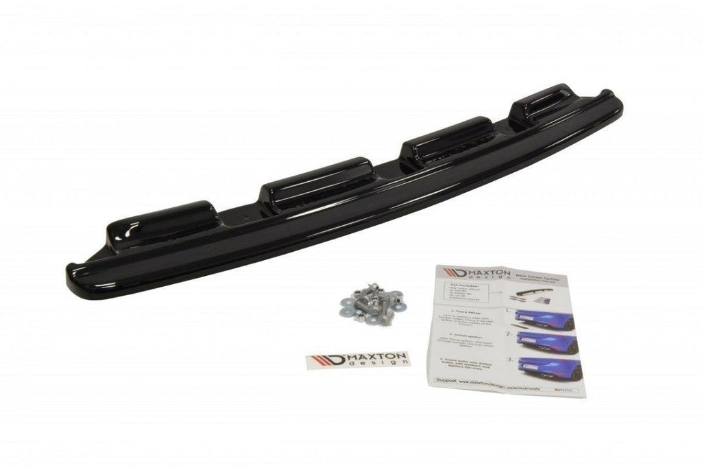 Bageste splitter til BMW 6 Spruce Coupé Mpack (uden lodrette stænger)