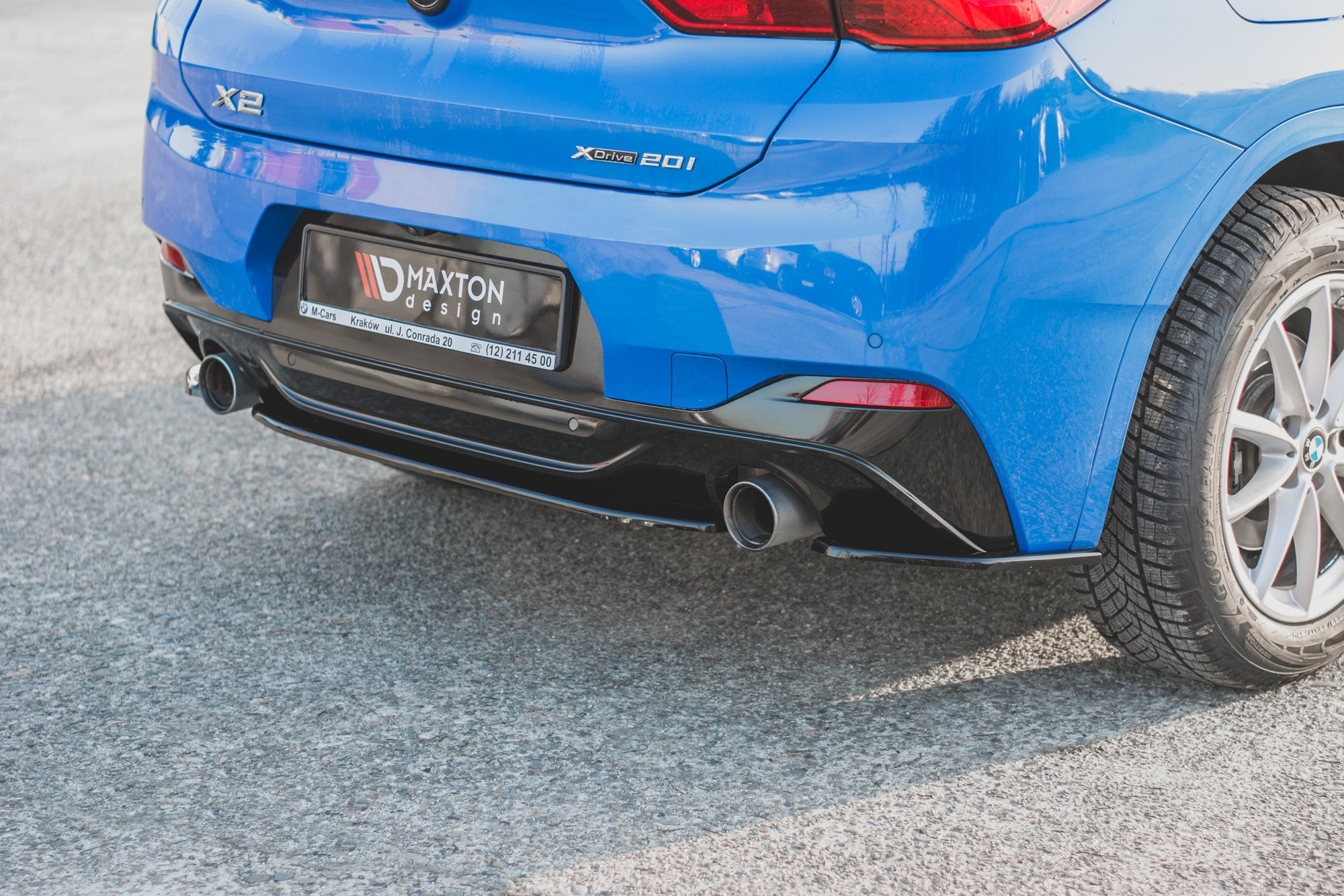 Bagerste opdelinger til BMW x2 f39 m-pack