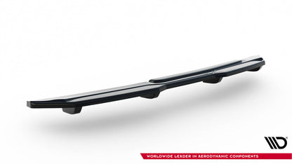 Rear splitter for bmw x4 m-pack (with a vertical bar)