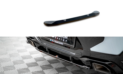 Rear splitter for bmw x4 m-pack g02 facelift