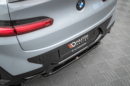 Rear splitter for bmw x4 m-pack g02 facelift