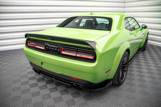 Rear splitter for dodge challenger srt hellcat widebody mk3