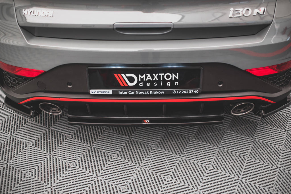 Bageste splitter til Hyundai i30 N hatchback Mk3 ansigtsløftning