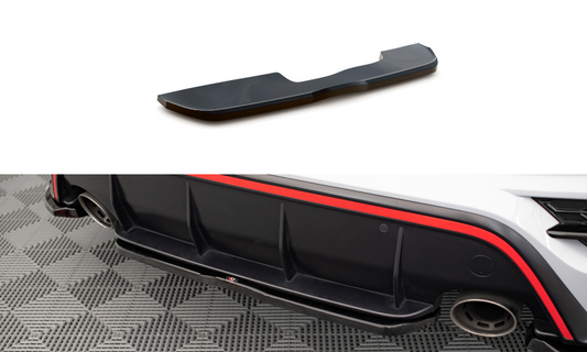 Rear splitter for hyundai kona n mk1