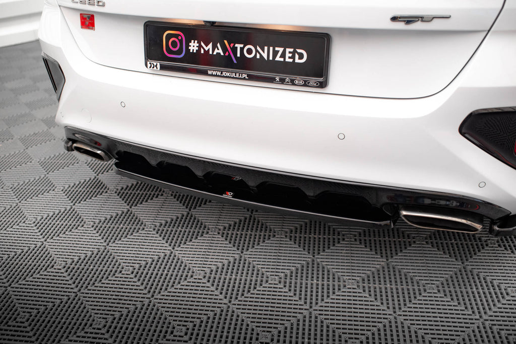 Rear splitter for kia ceed gt mk3