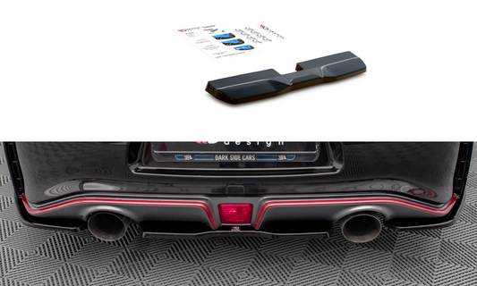Rear splitter for nissan 370z nismo facelift