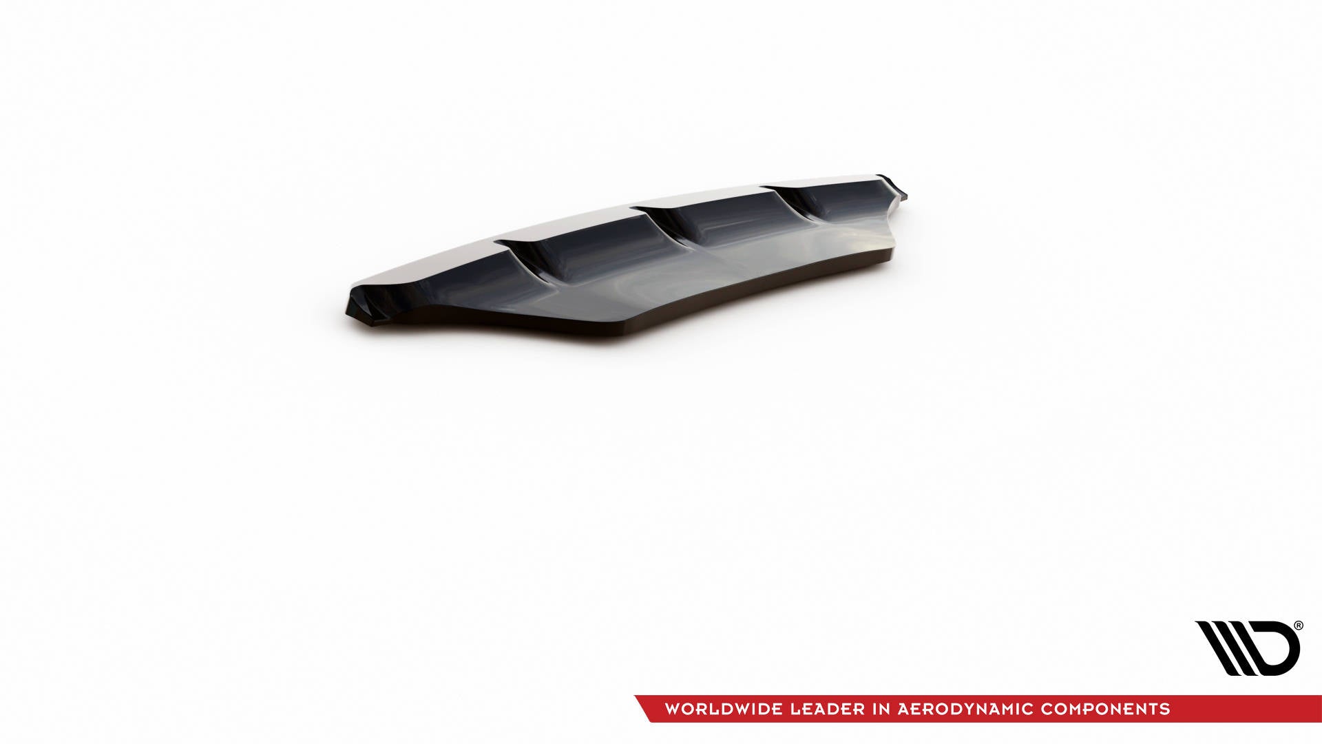 Rear splitter for porsche macan mk1