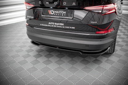 Rear splitter for skoda kodiaq mk1 facelift