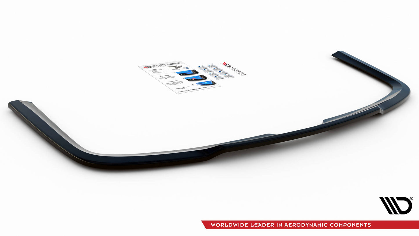 Rear splitter for volkswagen caddy long mk3 facelift