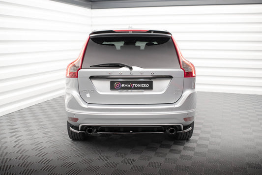Rear splitter for volvo xc60 r-design mk1 facelift