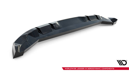 Rear splitter (with vertical bars) abarth 500e