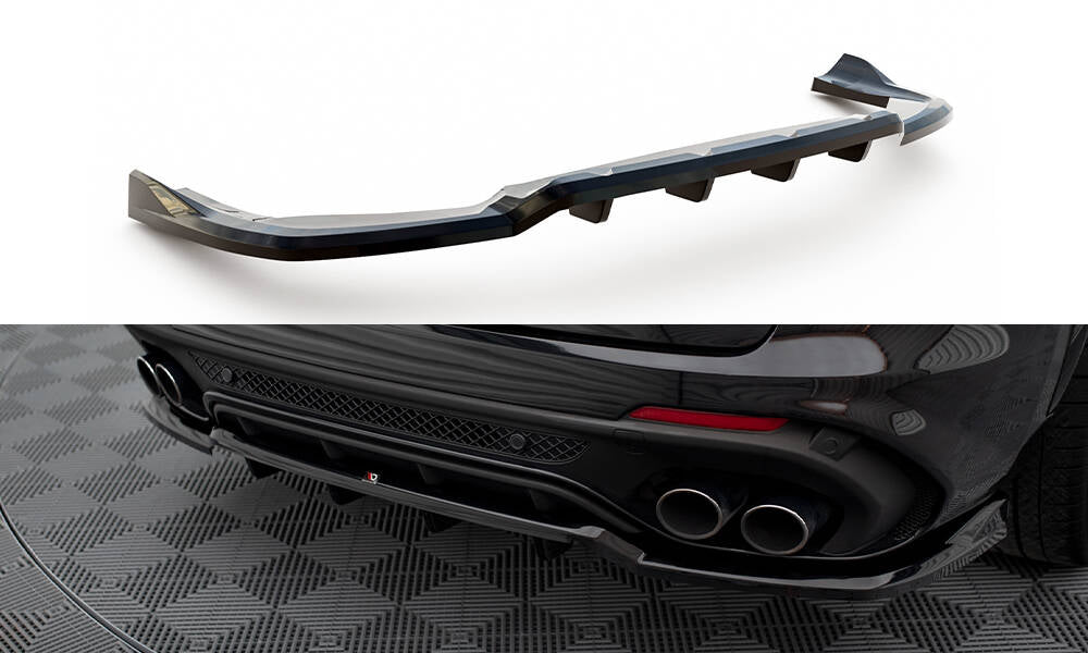 Rear splitter (with vertical bars) Alfa Romeo Stelvio Quadrifoglio MK1