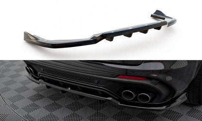 Rear splitter (with vertical bars) Alfa Romeo Stelvio Quadrifoglio MK1