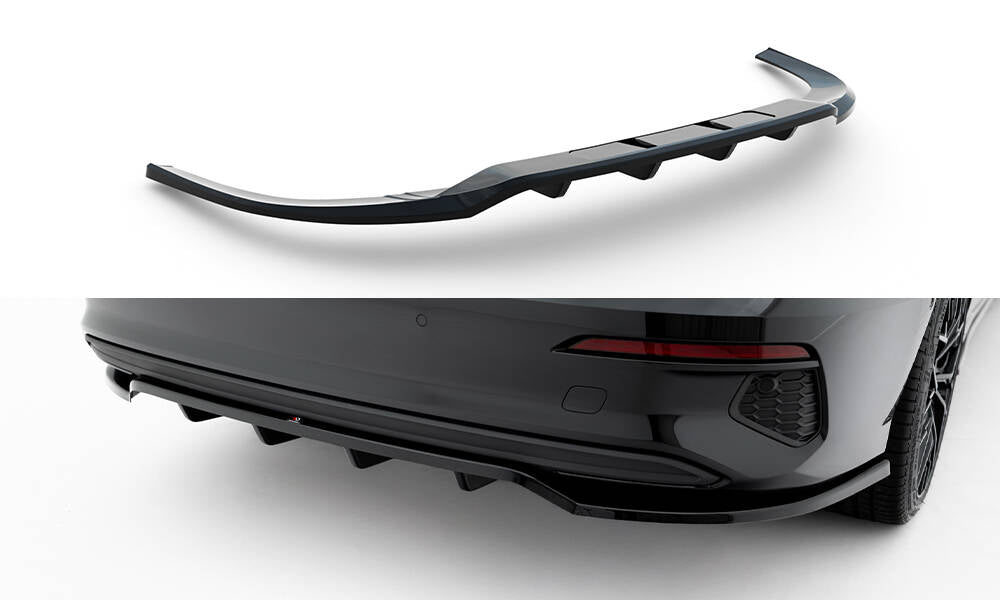 Rear splitter (with vertical bars) Audi A3 since 8y