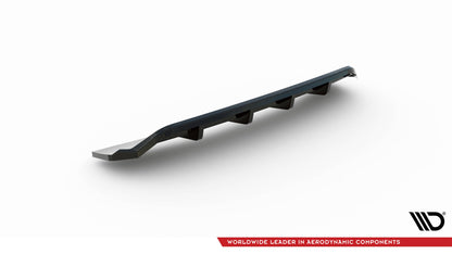 Rear splitter (with vertical bars) audi a4 competition b9