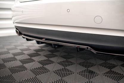 Rear splitter (with vertical bars) audi a5 coupe 8t facelift