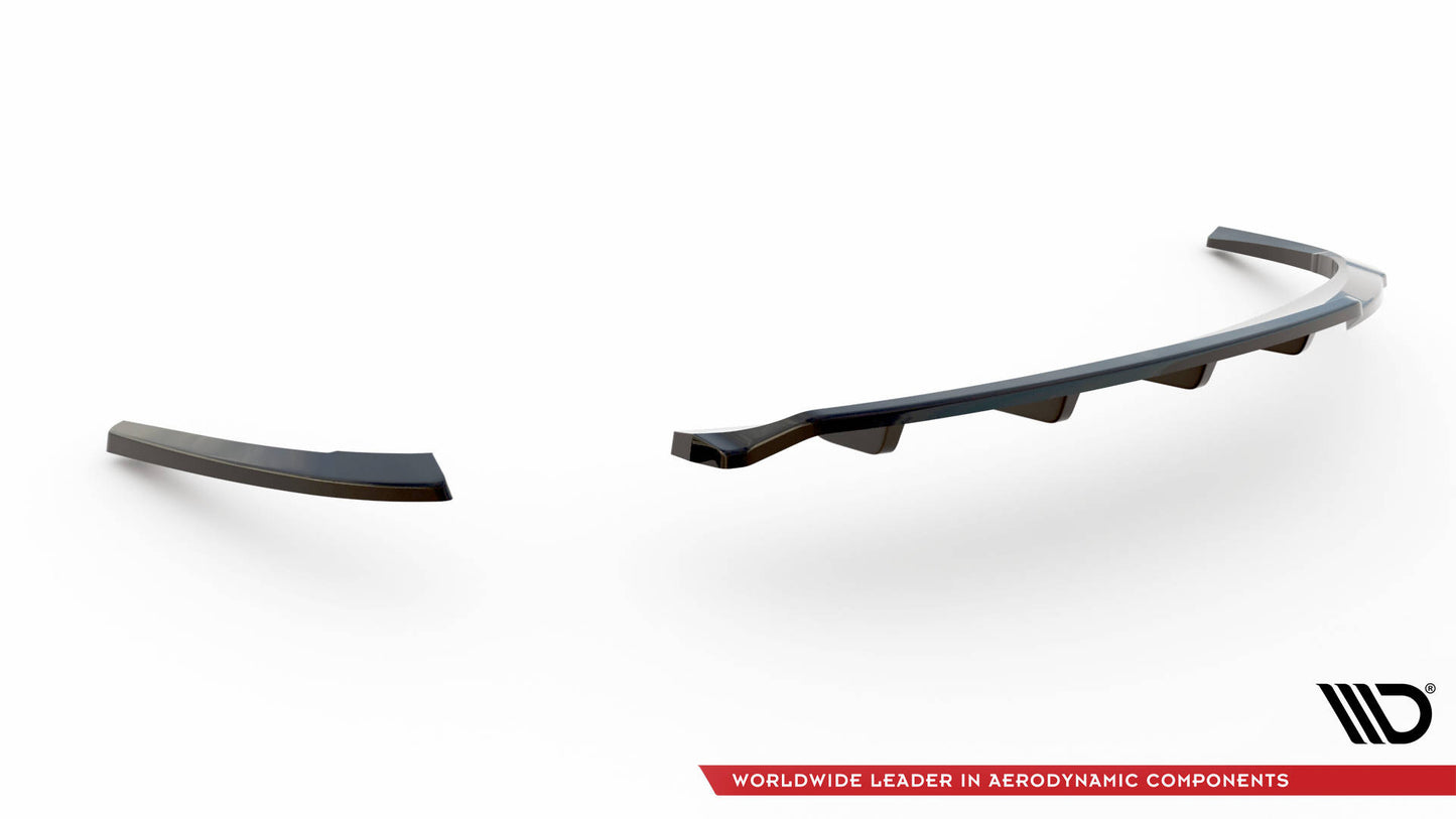 Rear splitter (with vertical bars) audi a5 coupe 8t facelift