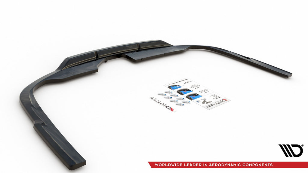 Rear splitter (with vertical bars) audi a6 s-line c8