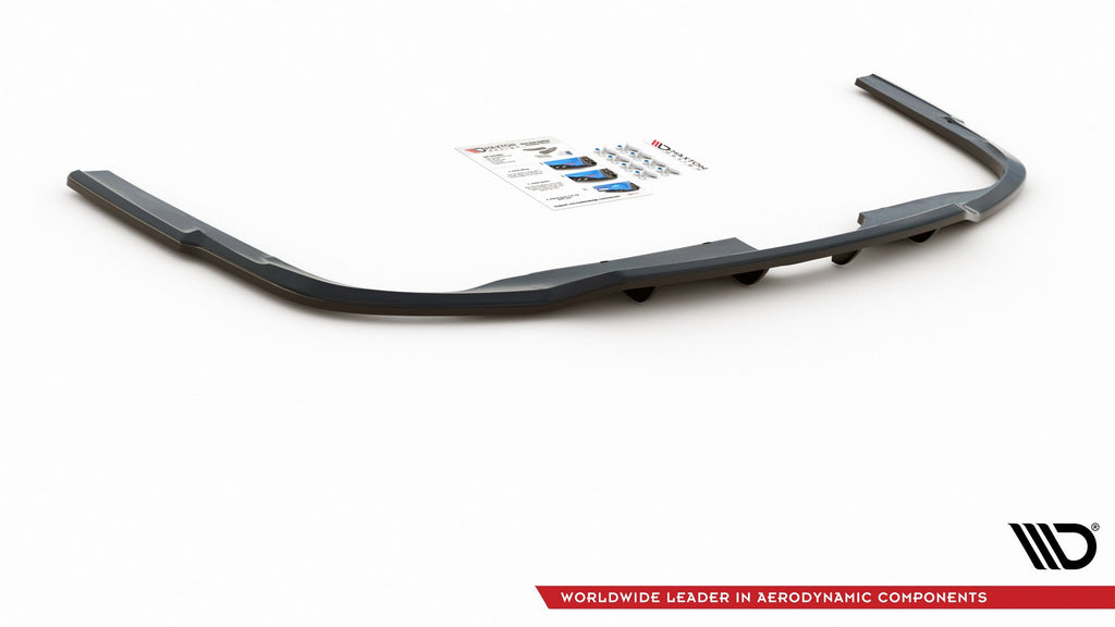 Rear splitter (with vertical bars) audi a6 s-line c8