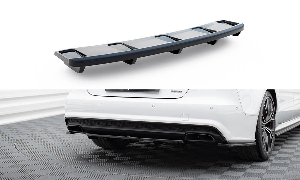 Takaosaston (pystysuorilla tankojen kanssa) Audi A7 S-Line C7-kasvojenkorotus