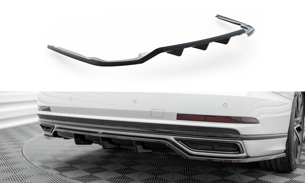Rear splitter (with vertical bars) audi a8 s-line d5