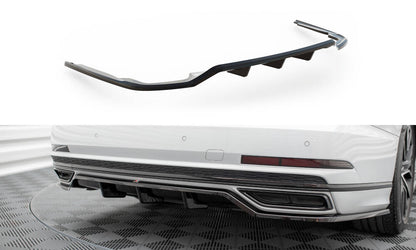 Rear splitter (with vertical bars) audi a8 s-line d5
