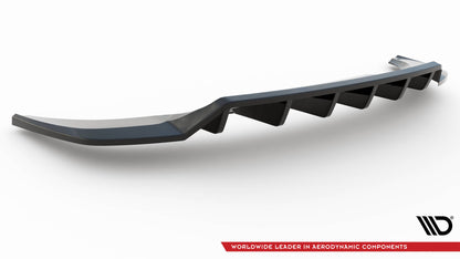 Rear splitter (with vertical bars) audi q3 s-line f3