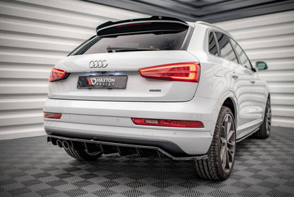 Bageste splitter (med lodrette barer) Audi Q3 Sport 8U ansigtsløftning