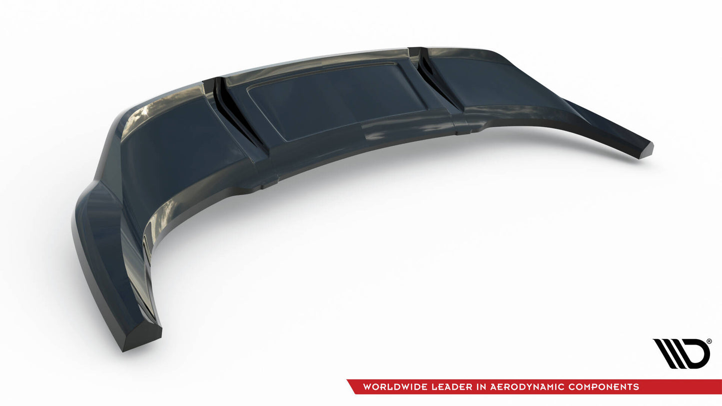 Rear splitter (with vertical bars) audi q3 sportback f3