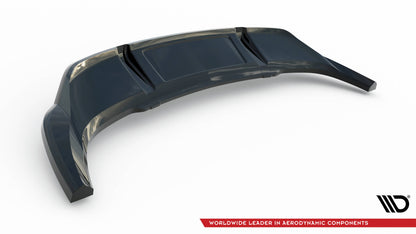Rear splitter (with vertical bars) audi q3 sportback f3
