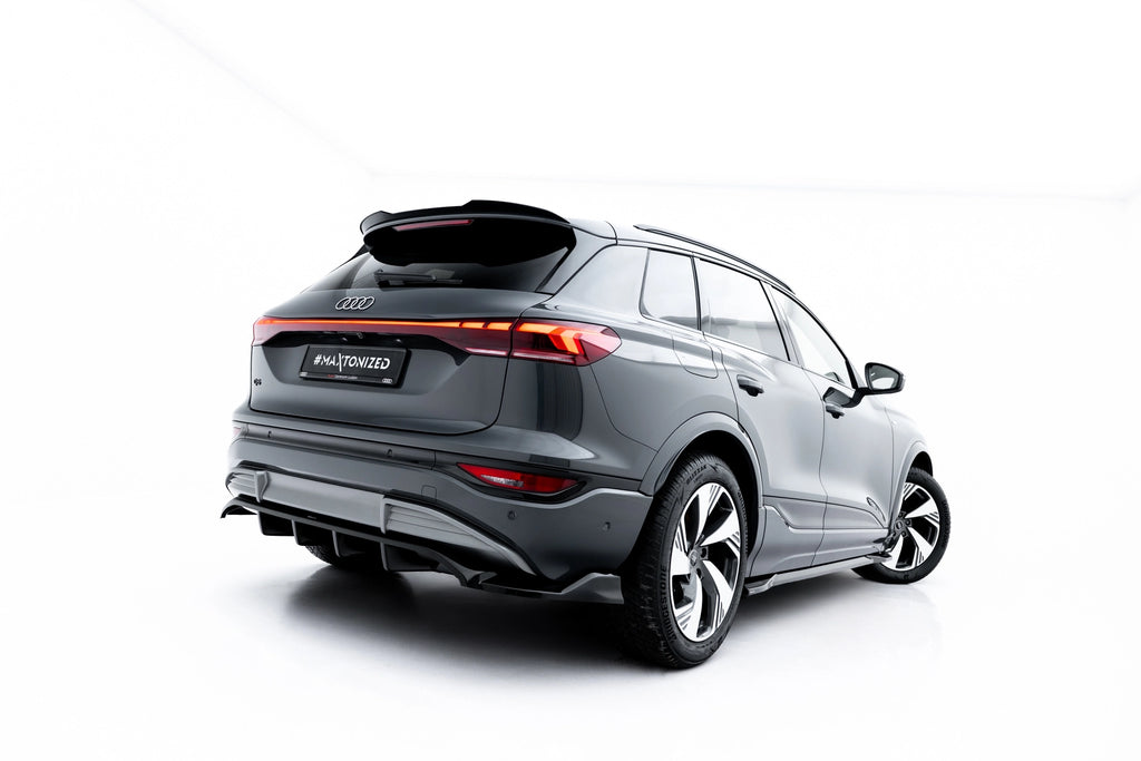 Rear splitter (with vertical bars) audi q6 e-tron s-line / sq6 e-tron suv / sportback mk1