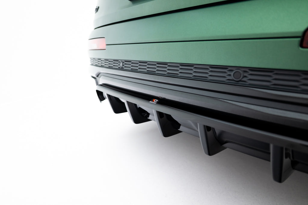 Rear splitter (with vertical bars) audi q7 s-line mk2 facelift
