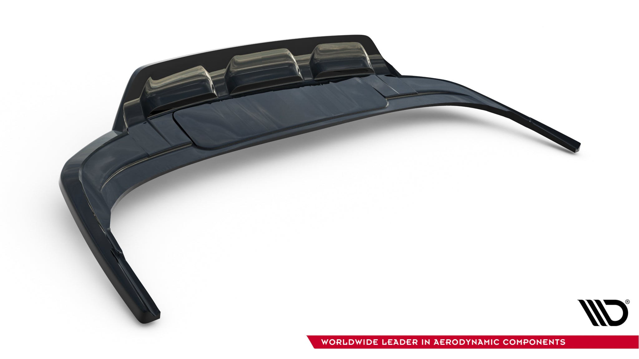 Rear splitter (with vertical bars) audi q7 s-line mk2 facelift