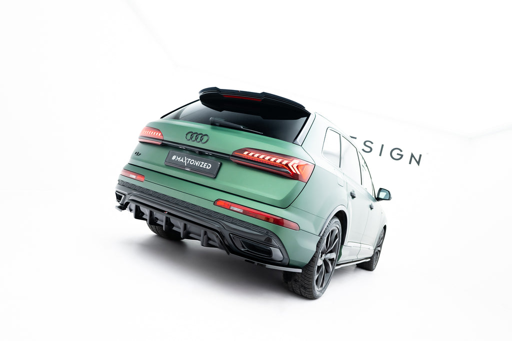 Rear splitter (with vertical bars) audi q7 s-line mk2 facelift