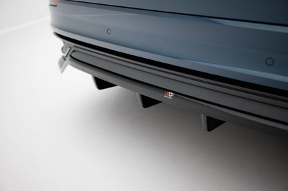 Rear splitter (with vertical bars) audi q8 mk1
