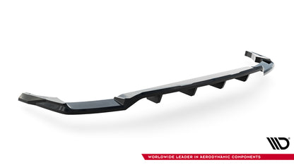 Bageste splitter (med lodrette stænger) Audi Q8 MK1 ansigtsløftning