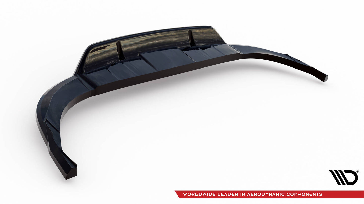 Rear splitter (with vertical bars) audi q8 s-line mk1