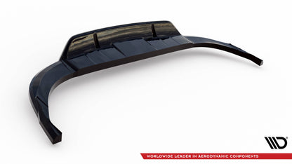 Rear splitter (with vertical bars) audi q8 s-line mk1