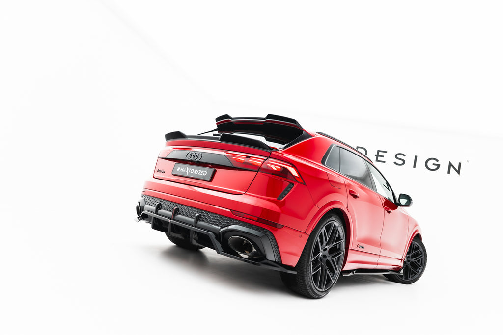 Rear splitter (with vertical bars) audi rsq8 mk1 facelift