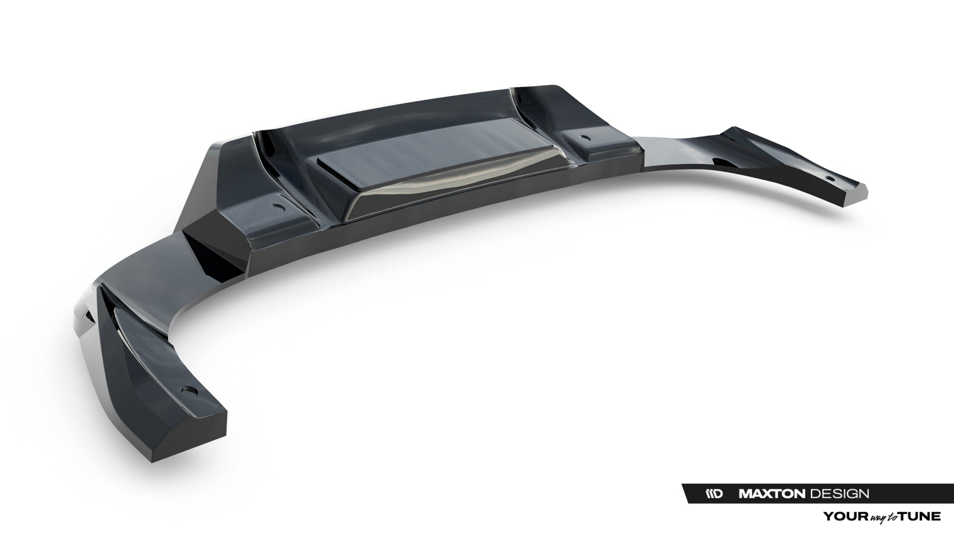 Rear splitter (with vertical bars) audi sq5 sportback / suv mk3