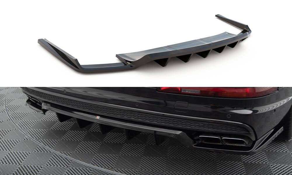 Rear splitter (with vertical bars) audi sq7 mk2