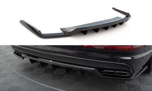Rear splitter (with vertical bars) audi sq7 mk2