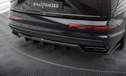 Rear splitter (with vertical bars) audi sq7 mk2