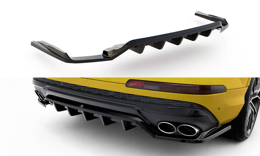 Rear splitter (with vertical bars) audi sq7 mk2 (4m) facelift