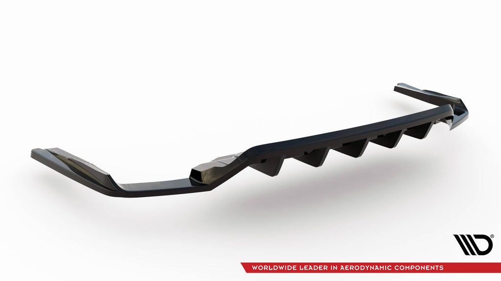 Rear splitter (with vertical bars) audi sq7 mk2 (4m) facelift
