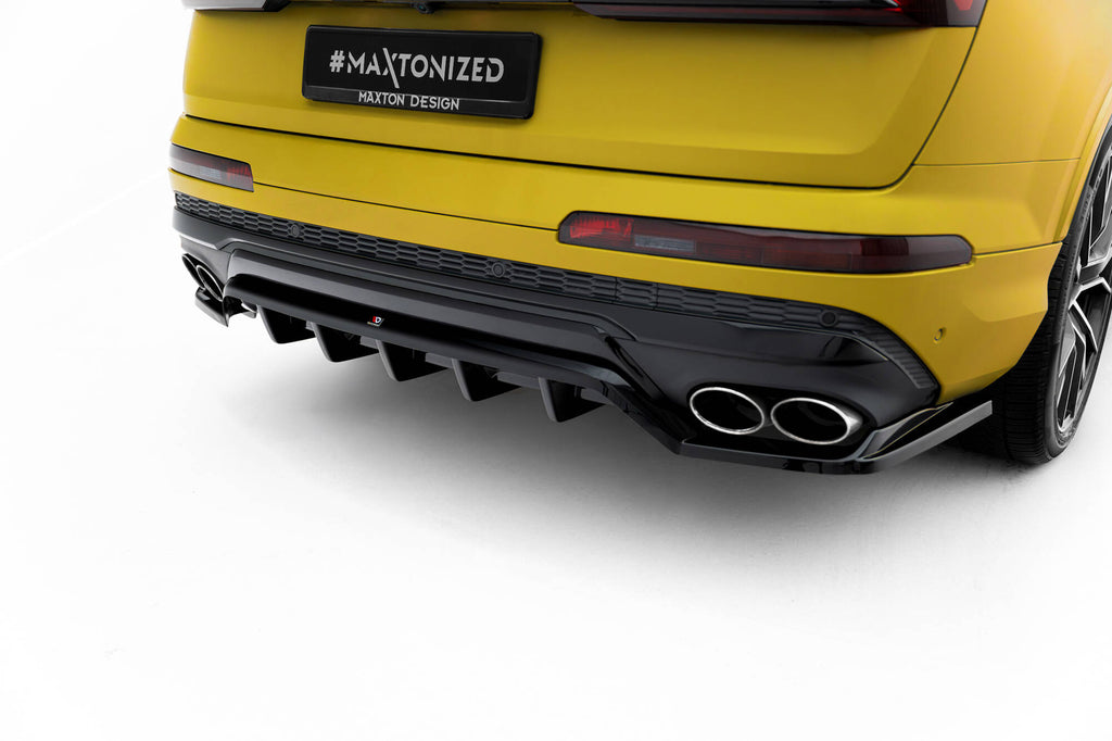 Rear splitter (with vertical bars) audi sq7 mk2 (4m) facelift