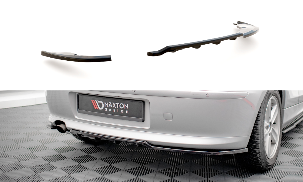 Rear splitter (with vertical bars) bmw 1 e81 facelift