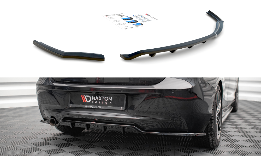 Rear splitter (with vertical bars) bmw 1 f20