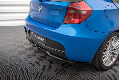 Rear splitter (with vertical bars) bmw 1 m-pack e87 facelift